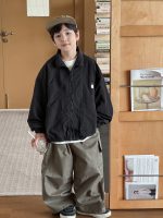 【90-160】アウター 刺繍 ファスナー 長袖 ファッション 男の子 - 画像 (4)