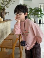 【90-160】パーカー プリント カジュアル ゆったり 長袖 男の子