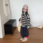 【80-130】パンツ 女の子 デニム 履きやすい - 画像 (5)
