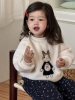 【73-110】パーカー 厚手 動物柄 長袖 暖かい  女の子 - 画像 (7)