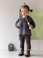 【73-110】トップス 折り襟 長袖 花柄 女の子 - 画像 (8)