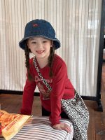 【90-170】長袖Tシャツ 女の子 プリント ゆったり 合わせやすい - 画像 (5)