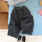 【80-130】パンツ 女の子 デニム 履きやすい - 画像 (7)