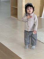 【73-110】シャツ 蝶結び 長袖 無地 合わせやすい 男の子 - 画像 (3)