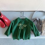 【80-130】長袖Tシャツ 女の子 英字 シンプル - 画像 (8)