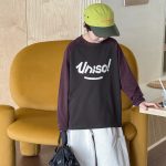 【90-160】長袖Ｔシャツ 男の子 プリント 英字 ラグラン - 画像 (9)