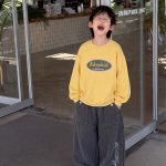 【90-160】パーカーラウンドネック長袖 男の子 - 画像 (7)