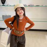 【100-170】Tシャツ 女の子 柔らかい 無地 合わせやすい - 画像 (9)