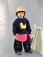 【73-110】セーター ズボン アヒル柄 長袖 デニム カワイイ 男の子 - 画像 (6)