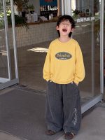 【90-160】パーカーラウンドネック長袖 男の子