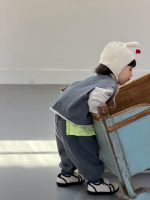 【73-110】二点セット ベスト+ズボン カジュアル 男の子 - 画像 (5)