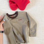 【80-130】長袖Tシャツ 女の子 ボーダー柄 合わせやすい - 画像 (11)