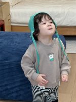 【73-110】パーカー ズボン ストライブ ラウンドネック シンプル 男の子 - 画像 (4)