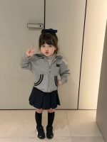 【80-130】アウターorスカート 女の子 韓国風 セーラーカラー カジュアル - 画像 (5)