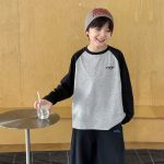 【90-160】Tシャツ 長袖 配色 切り替え カジュアル 男の子 - 画像 (7)