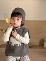 【73-110】ベスト Tシャツ ニット 合わせやすい 男の子 - 画像 (7)