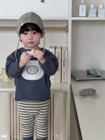 【73-110】Tシャツ ズボン ストライブ カジュアル 男の子 - 画像 (6)