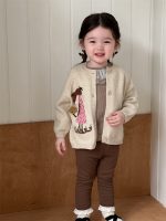【73-110】カーディガン トップス ニット 折り襟 女の子 - 画像 (5)