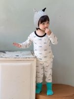 【73-110】二点セット パジャマ トップス ズボン プリント カジュアル 男の子 - 画像 (5)