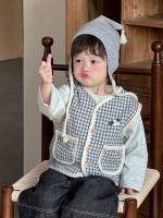 【73-110】ベスト Tシャツ ズボン チェック柄 プリント デニム 男の子 - 画像 (7)