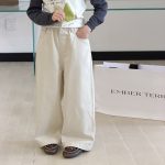 【100-170】パンツ 女の子 無地 レース エレガント - 画像 (7)