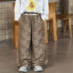 【90-160】ズボン ヒョウ柄 ゆったり カッコイイ 男の子 - 画像 (7)