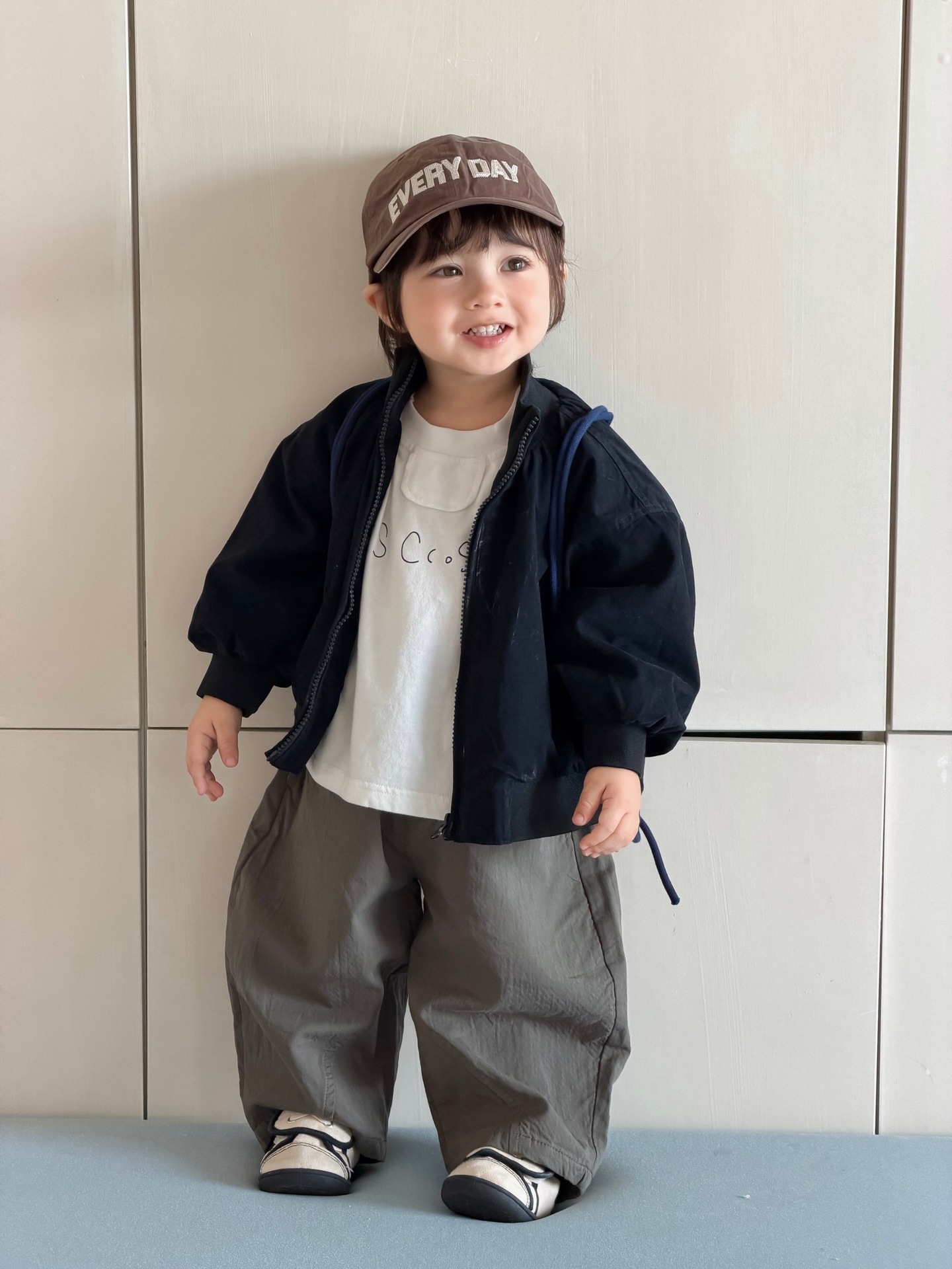 O1CN01n1Bgl5fh4wI2vHAO_985232078-0-cib.jpg 【73-110】アウター Tシャツ ズボン ファスナー プリント カジュアル 男の子 - 画像 (1)