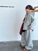 【100-150】二点セット  フード付き ゆったり プリント カジュアル 男の子 - 画像 (2)