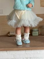 【73-110】セーター トップス スカート ニット 無地 カワイイ 女の子 - 画像 (9)