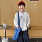 【90-160】長袖Tシャツ 男の子 プリント カートゥーン かわいい - 画像 (6)