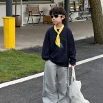 【90-160】Tシャツ 長袖 プリント 合わせやすい カジュアル 男の子 - 画像 (7)