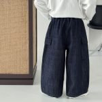 【90-160】パンツ 男の子 デニム カジュアル トレンド - 画像 (5)
