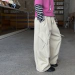 【100-170】カーゴパンツ 女の子 ポケット付き ゆったり おしゃれ - 画像 (10)