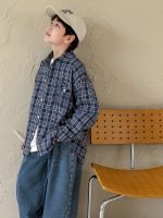 【90-160】シャツ 男の子 チェック 着せやすい 韓国風 - 画像 (6)