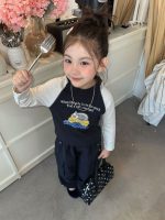 【100-150】長袖Tシャツorパンツ 女の子 プリント おしゃれ - 画像 (3)