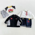 【80-130】トップスorボトムス 男の子 カートゥーン カッコイイ - 画像 (2)