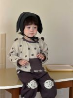 【73-110】パーカー ズボン ドット柄 カジュアル 合わせやすい 男の子 - 画像 (7)