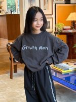 【90-160】長袖Tシャツ 女の子 シンプル ゆったり 着せやすい - 画像 (3)