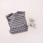 【GOODS】食事エプロン チェック柄 ノースリープ かわいい - 画像 (9)