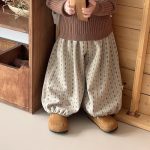 【73-120】トップスorパンツ 男の子 フード付き 花柄 - 画像 (10)