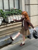 【90-150】スカート 女の子 おしゃれ チェック柄 スクール風 - 画像 (5)