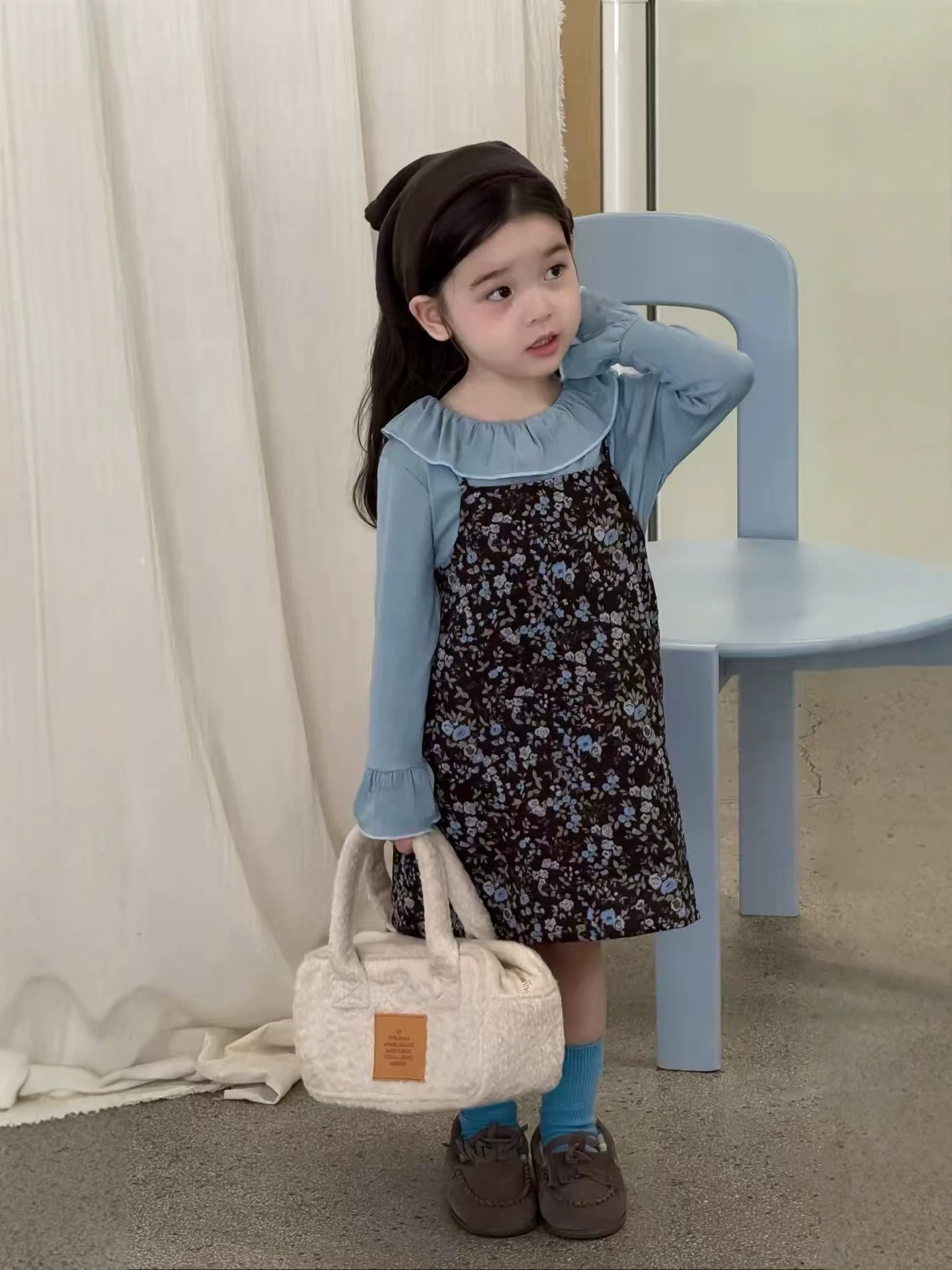 O1CN01qJzkSw28gedLoqo5H_940097962-0-cib.jpg 【80-140】キャミワンピースorインナー 女の子 おしゃれ デイリー使い 花柄 - 画像 (1)