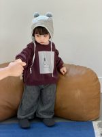 【73-110】パーカー プリント ラウンドネック 長袖 合わせやすい 男の子 - 画像 (6)