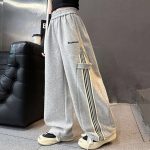 【120-170】ワイドパンツ 女の子 おしゃれ ゆったり カジュアル - 画像 (5)