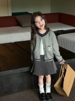 【100-170】セーターorスカート 女の子 カートゥーン カジュアル