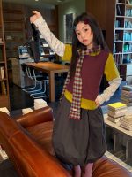 【100-160】スカート 女の子 シルエット ゆるめ 韓国系 - 画像 (5)