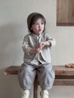 【73-130】ベストorセットアップ 男の子 おしゃれ 合わせやすい - 画像 (3)