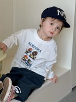 【73-110】Tシャツ プリント カジュアル 長袖 男の子 - 画像 (4)