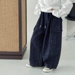 【90-160】パンツ 男の子 デニム カジュアル トレンド - 画像 (3)