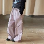 【100-170】カーゴパンツ 女の子 ポケット付き ゆったり おしゃれ - 画像 (7)